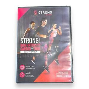 Zumba Strong High Intensity Cardio Tone 60 Min Workout DVD ONLY